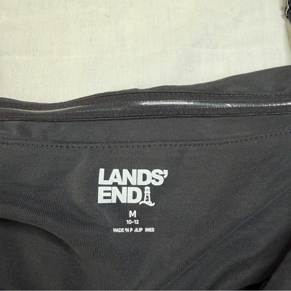 Lands’ End Strapless / Convertible Maxi Dress 🖤 w/ Pockets | Size Medium - Picture 6 of 7